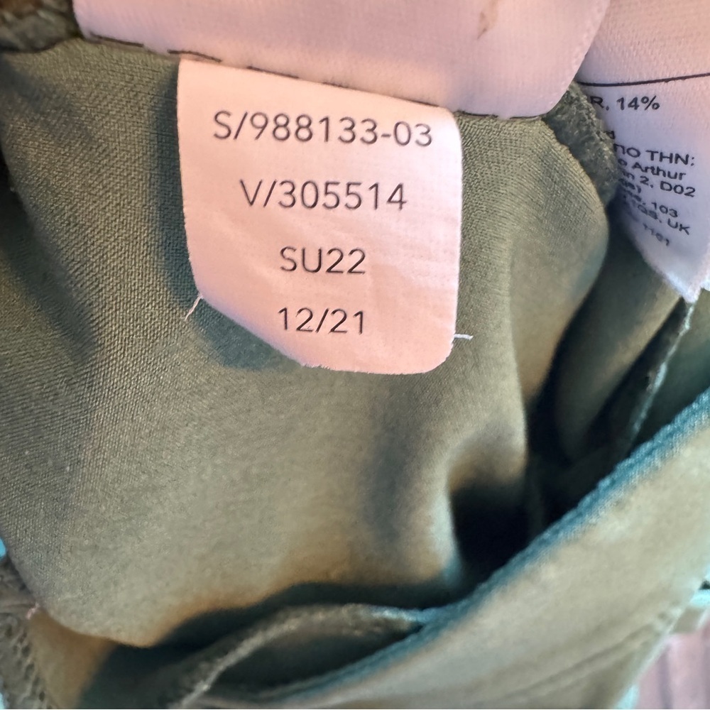 Athleta Women’s Vienna Cargo Pant Size 8 Vineyard Green Performance-Stretch - Picture 5 of 12